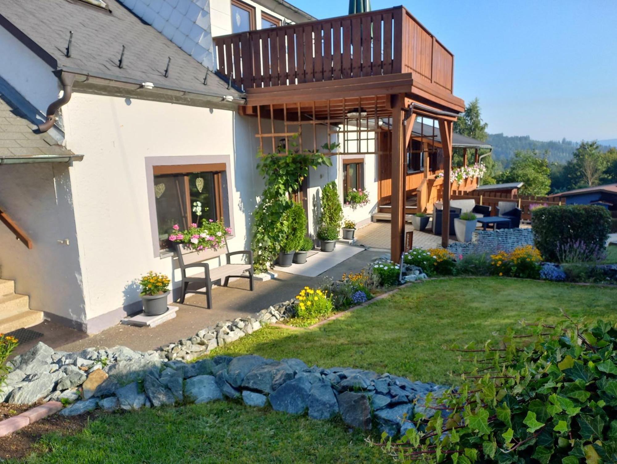 Ferienwohnungen Am Burgberg Lichtenberg  Екстериор снимка